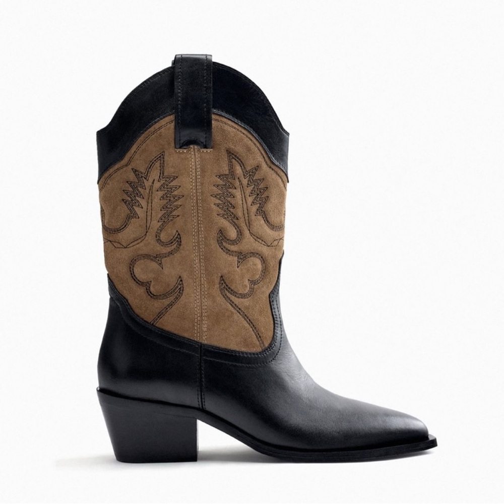 Zara Cowboy Boots